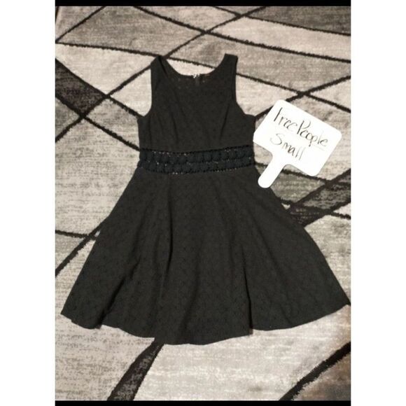 Free People sheer midriff & back dress small - Picture 2 of 6
